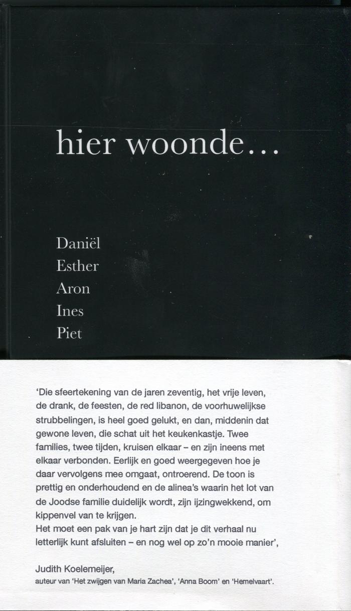 hier woonde...