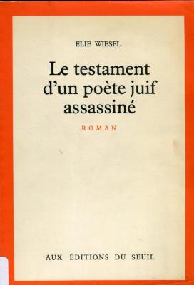 Le testament d'un poète juif assassiné