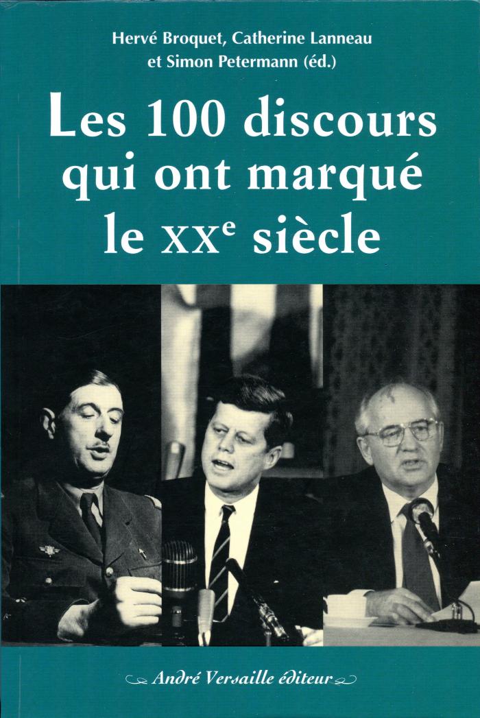 Les 100 discours qui ont marqué le XXe siècle