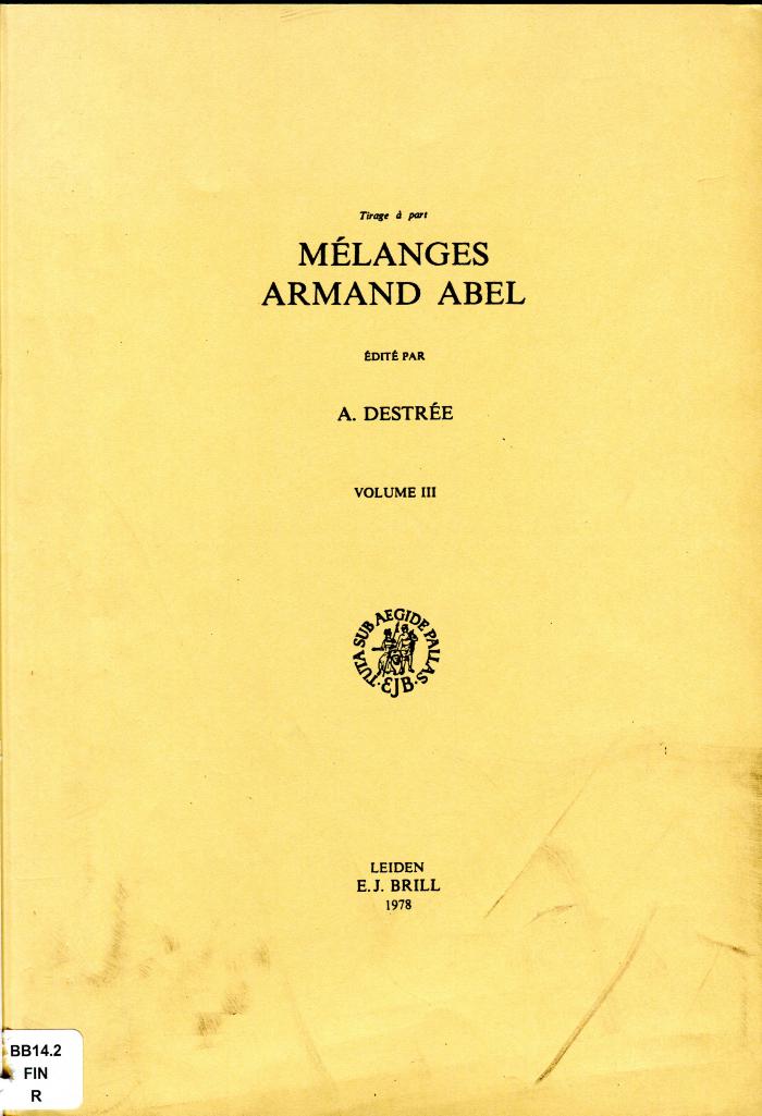 Réflexions sur l’onomastique de Mari et le Dieu des Hébreux