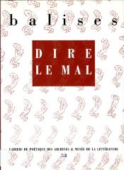 Dire le mal