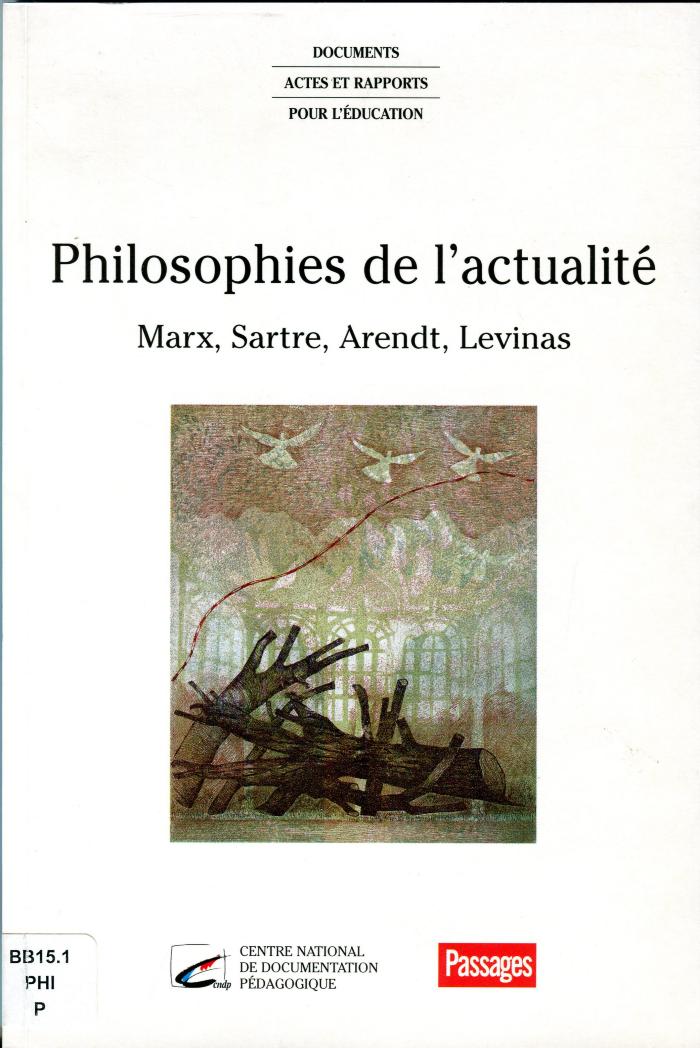 Philosophies de l’actualité