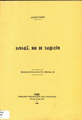 Iawi-ilâ, roi de Talhayûm