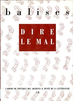 Dire le mal