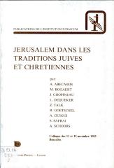 Jérusalem dans les traditions juives et chrétiennes