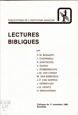 Lectures bibliques
