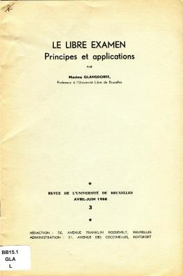 Le libre examen