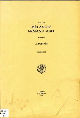 Réflexions sur l’onomastique de Mari et le Dieu des Hébreux