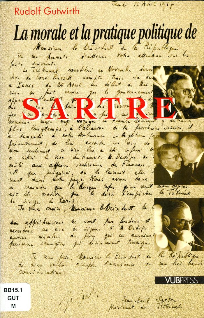 La morale et la pratique politique de Sartre