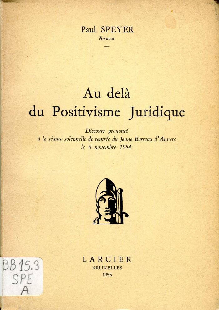 Au delà du positivisme juridique