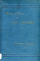 Recueil d’oeuvres de Léo Errera