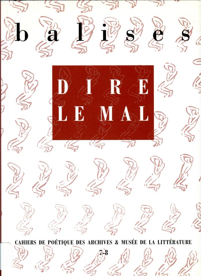 Dire le mal