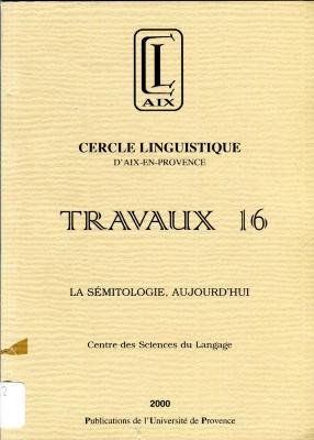 La sémitologie, aujourd'hui