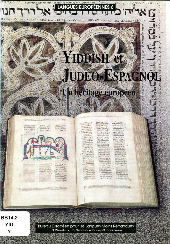 Yiddish et judéo-espagnol : un héritage européen