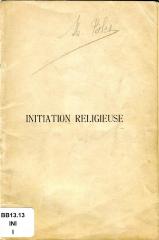Initiation religieuse