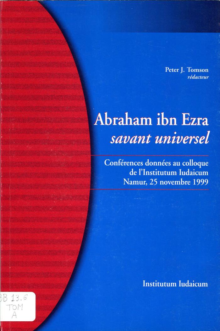 Abraham ibn Ezra, savant universel