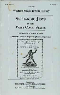 Sephardic Jews in the West Coast States