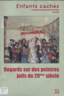 Regards sur des peintres juifs du 20ème siècle