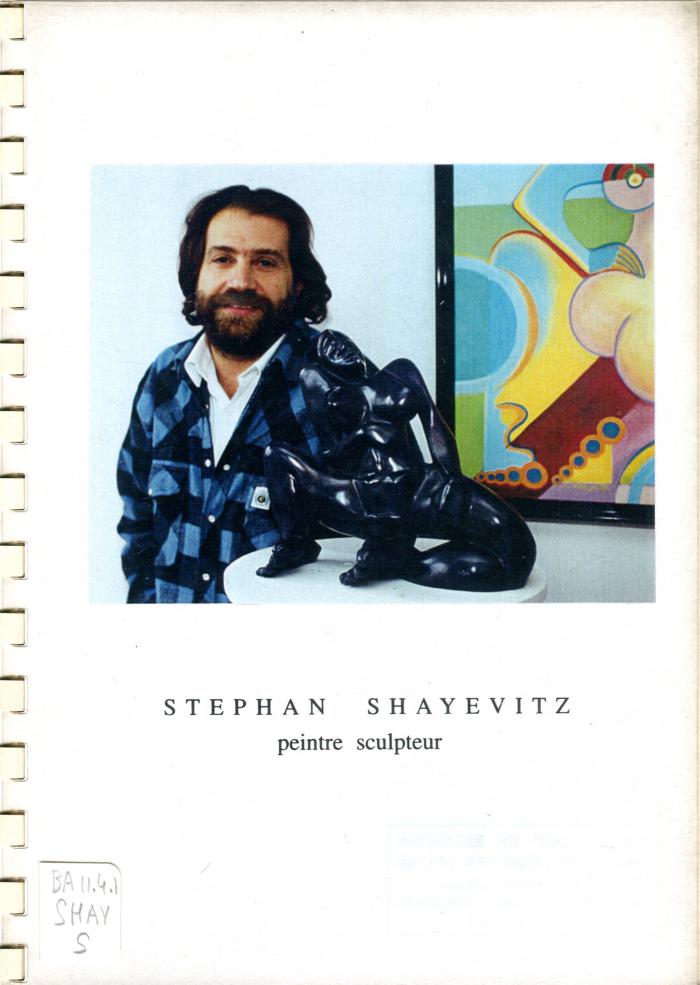 Stephan Shayevitz 
Peintre Sculpteur