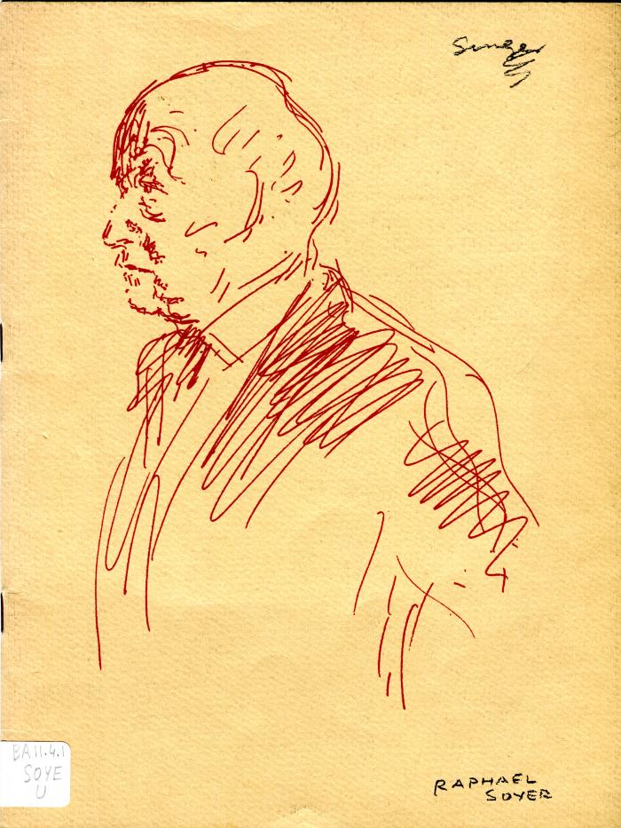 Isaac Bashevis Singer, Raphael Soyer
