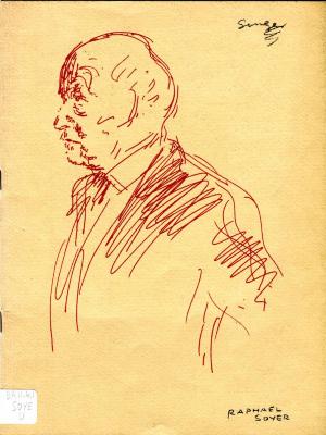 Isaac Bashevis Singer, Raphael Soyer