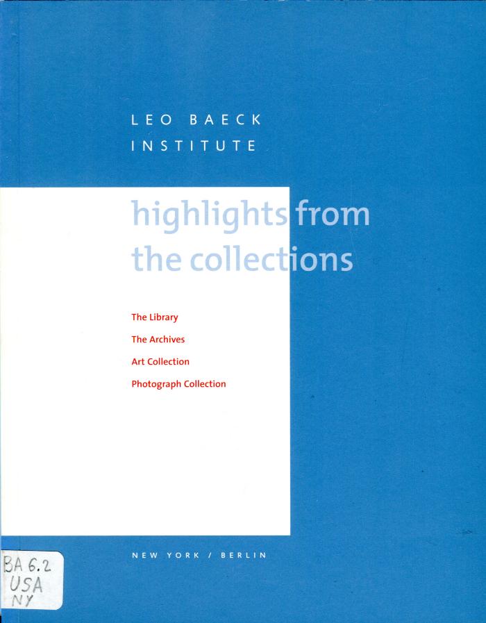 Highlights from the collections
