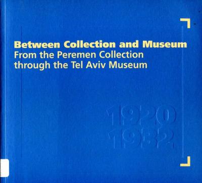 Between collection and museum