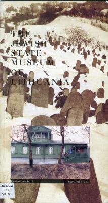 The Jewish State Museum of Lithuania