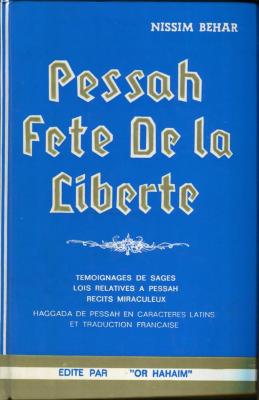 Pessah Fête de la Liberté
