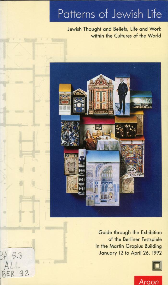 Patterns of Jewish life
Jewish thought and beliefs, life and work within the cultures of the world