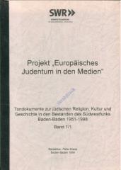 Projekt "Europäisches Judentum in den Medien"
