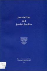 Jewish film and Jewish studies