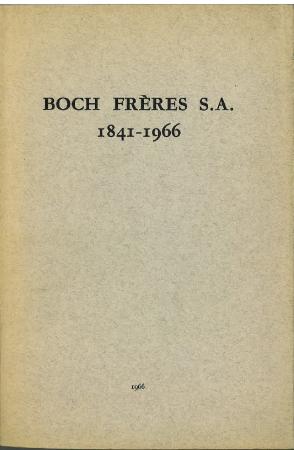 Boch frères S.A.
