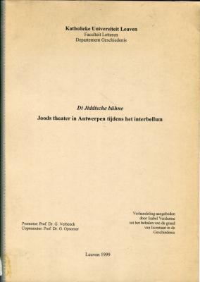 Di Jiddische bühne