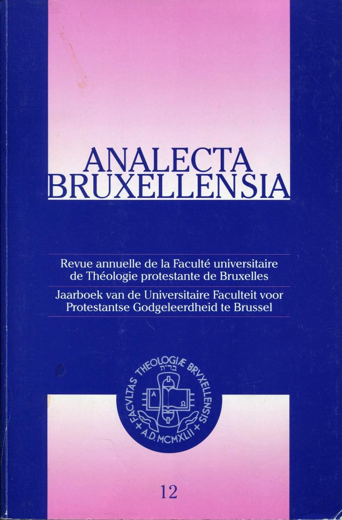 Analecta Bruxellensia