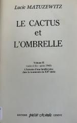 Le cactus et l'ombrelle