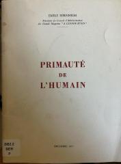 Primauté de l’humain