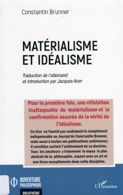 Matérialisme et idéalisme 