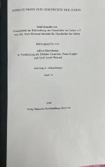Forschungen zur Geschichte der Juden
Band 10