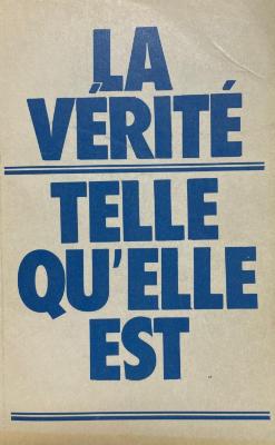 La vérité telle qu'elle est