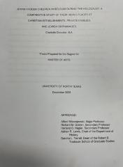 Jewish hidden children in belgium during the holocaust: A