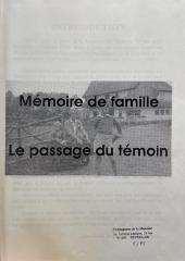 Mémoire de famille