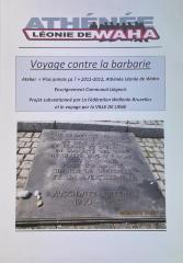 Voyage contre la barbarie