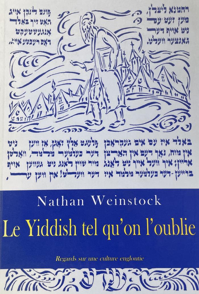 Le Yiddish tel qu'on l' oublie