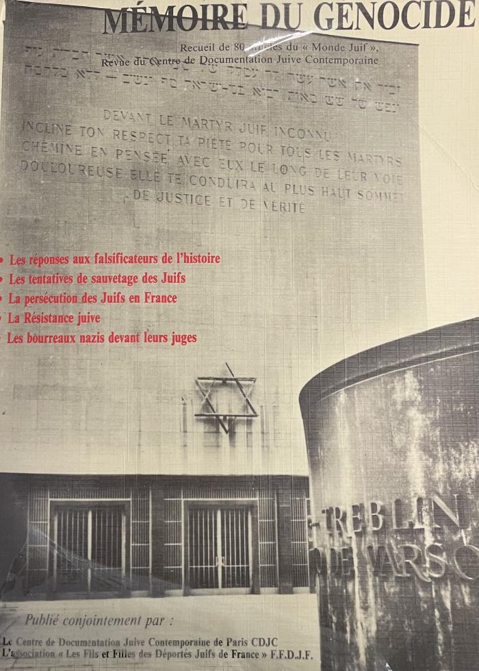 Mémoire du Génocide