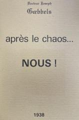 Après le chaos...
NOUS !