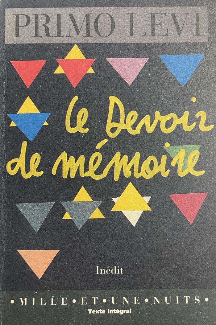 Le devoir de mémoire