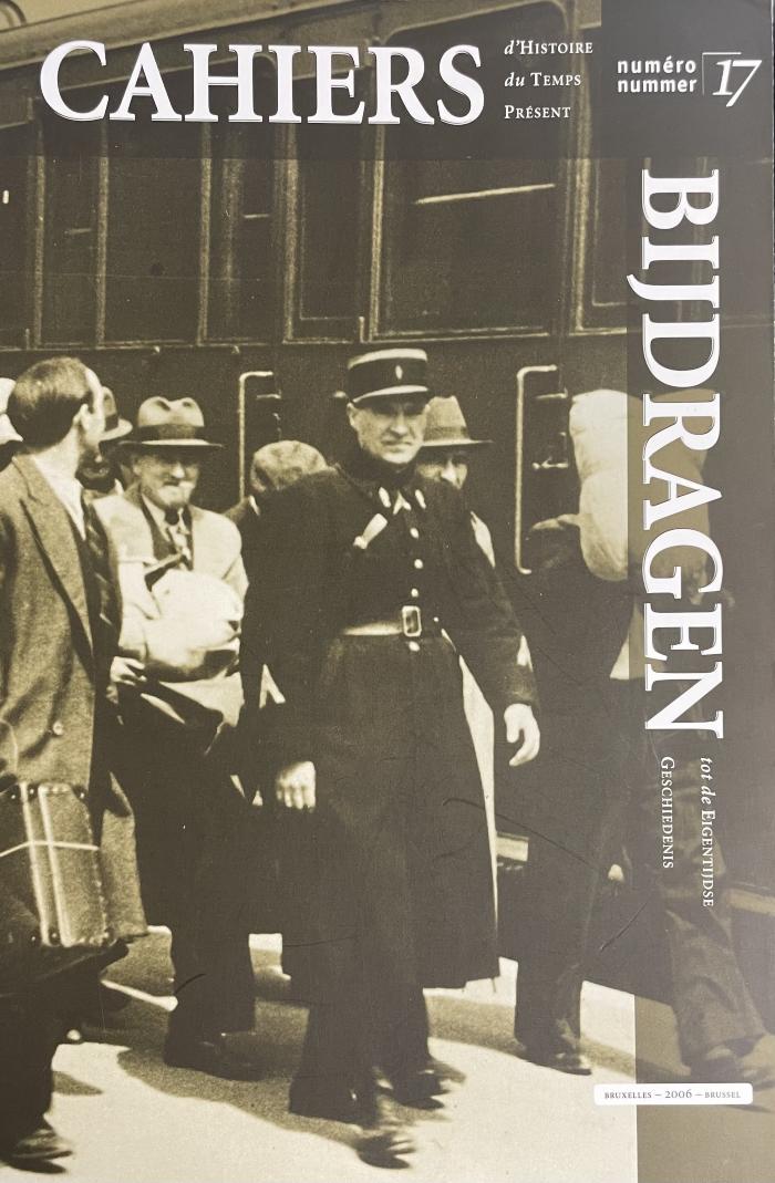 Cahiers d'histoire du temps présent
numéro 17