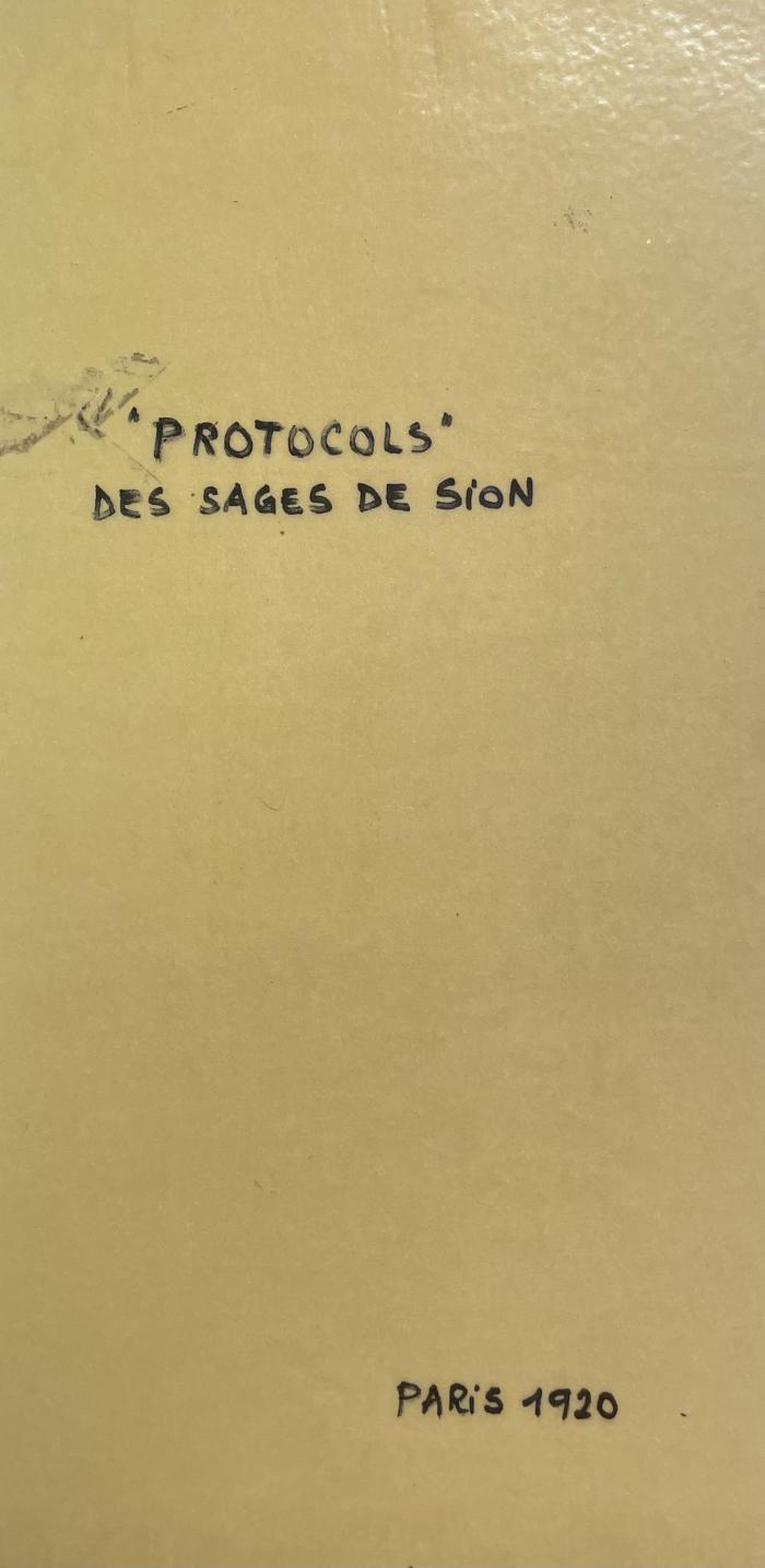 "Protocols" des sages de sion