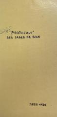 "Protocols" des sages de sion